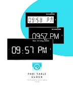 Pari Table Clock - Table Clock скриншот 5