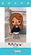 Toca Boca Coloring Book screenshot 4