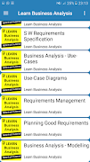 Learn Business Analysis captura de pantalla 1