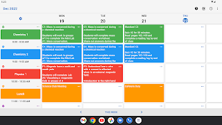 6 Schermata Class Planner (cloud)