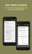 برنامه‌نما Easy Notes Locker عکس از صفحه