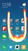 Fire Screen (Prank) تصوير الشاشة 2