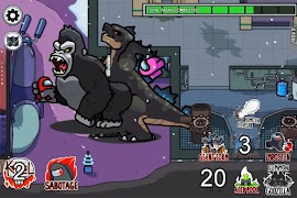 2 Schermata Among Us Kong vs Godzilla Mod