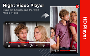 Night Video Player screenshot 3