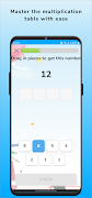 برنامه‌نما Times Tables عکس از صفحه