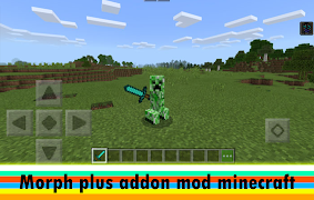 1 Schermata morph plus addon for minecraft