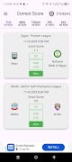 CORRECT SCORE 100% скриншот 5