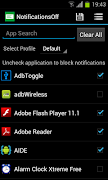 Notifications Off [Root] الملصق