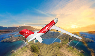 Jet Flight Airplane Simulator скриншот 7