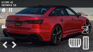 RS6 Drift Simulator 3D Car ภาพหน้าจอ 7