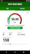 BMI Calc + Weight Loss Tracker پوسٹر