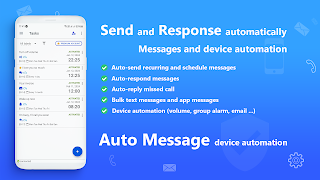 پوستر Auto Message: send SMS & reply