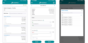 برنامه‌نما FluidTrak عکس از صفحه