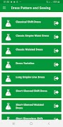 Dress Pattern Sewing Tutorial Poster