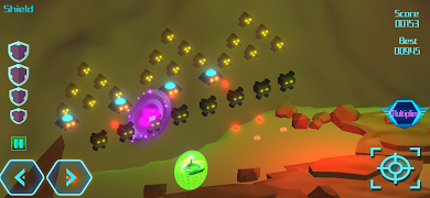 Invader X1 - Space Defender screenshot 2