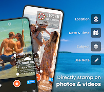 Timestamp camera - Photo timer imagem de tela 7