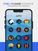 Pixel DARK Icon Pack screenshot 3