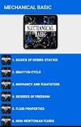 Mechanical Engineering Basic-poster