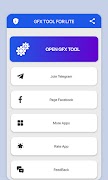برنامه‌نما GFX TOOL For LITE عکس از صفحه