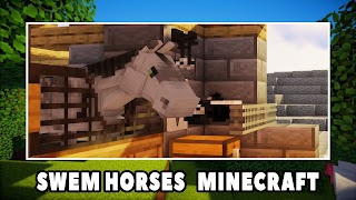 SWEM Horses Minecraft PE Mod 截图 2