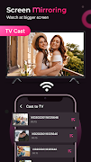 Cast To TV Chromecast Miracast imagem de tela 3