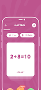 Math Quiz - calculation game syot layar 1