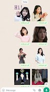 IU stickers 포스터