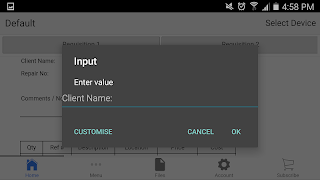 Requisition Form تصوير الشاشة 2
