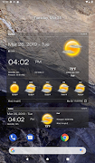 برنامه‌نما Weather & Clock Widget عکس از صفحه