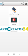 APP Creator - Without Coding ảnh chụp màn hình 1