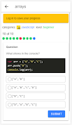 JavaScript Quiz screenshot 1