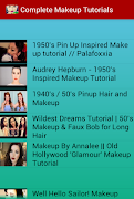 برنامه‌نما Complete Makeup Tutorials عکس از صفحه