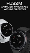 F032m - Animated watchface ภาพหน้าจอ 1