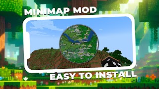 برنامه‌نما Minimap Mod for Minecraft PE عکس از صفحه