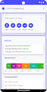 CPU Scheduling syot layar 2