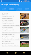 RC Flight and Battery Log ポスター