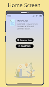 برنامه‌نما Essay Generator عکس از صفحه
