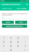 Decimal Octal Converter ảnh chụp màn hình 5