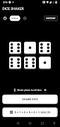 Dice Shaker - Roll & Track اسکرین شاٹ 3