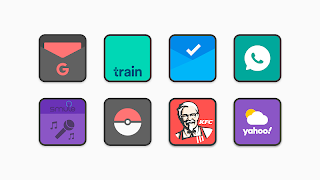 Flat Square - Icon Pack screenshot 5