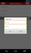برنامه‌نما Contact Backup عکس از صفحه