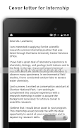 Cover letter samples 截图 6