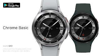 Chrome Basic Watch Face poster