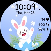 Easter Magic Premium Watchface screenshot 4