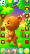 برنامه‌نما Talking Bear - Pet Forest Fun عکس از صفحه