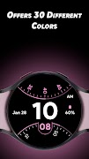 Baseball Dial - Watch face captura de pantalla 2