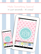 Monogram It! Custom Wallpapers скриншот 5