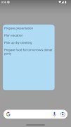 3 Schermata Simple Sticky Note Widget