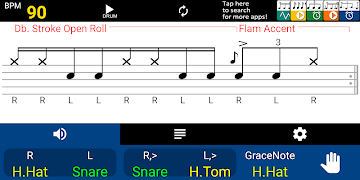 Drum Rudiment Player โปสเตอร์