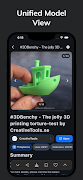Thingiverse MakerWorld | 3Drop imagem de tela 1